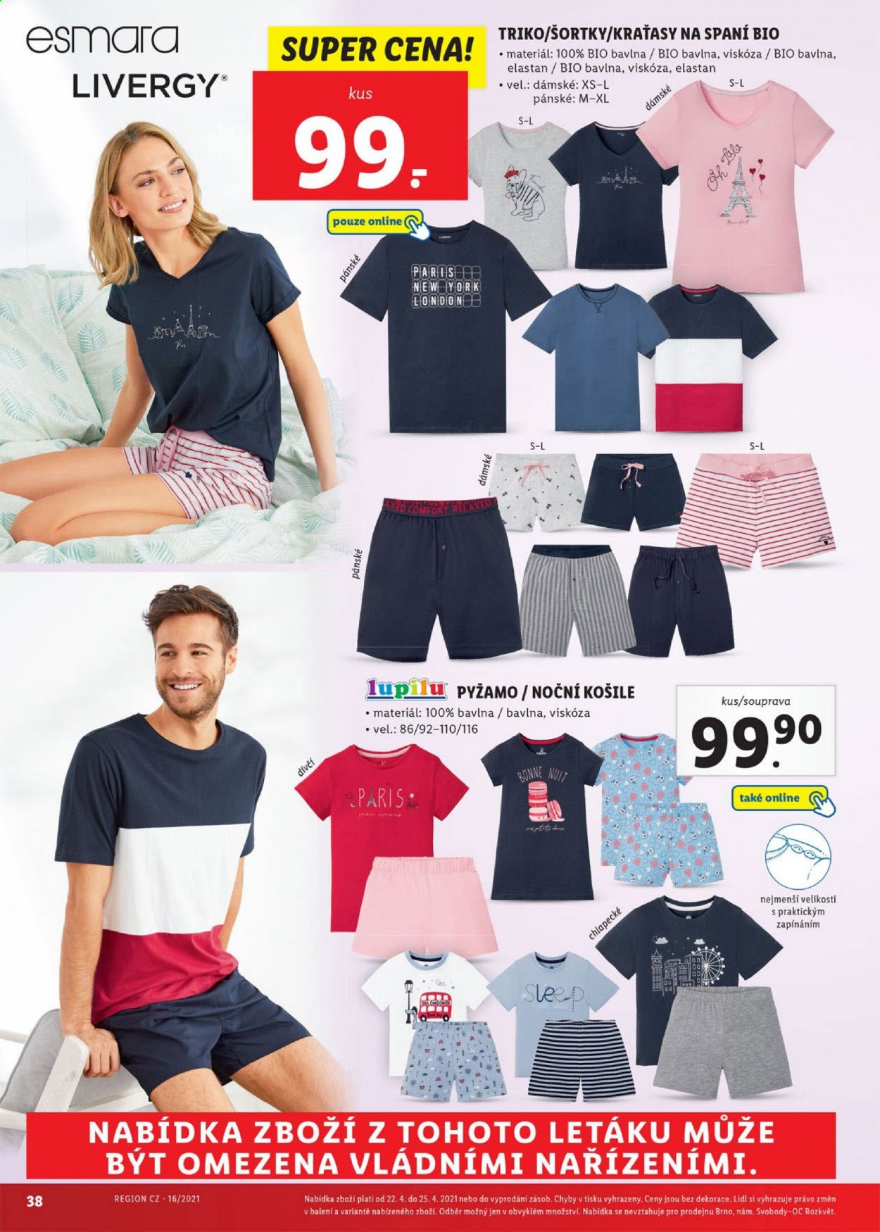 Leták Lidl - 19.4.2021 - 25.4.2021. Strana 38