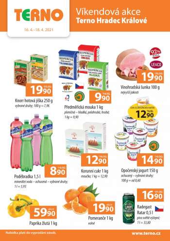 Leták coop TERNO - 16.4.2021 - 18.4.2021.