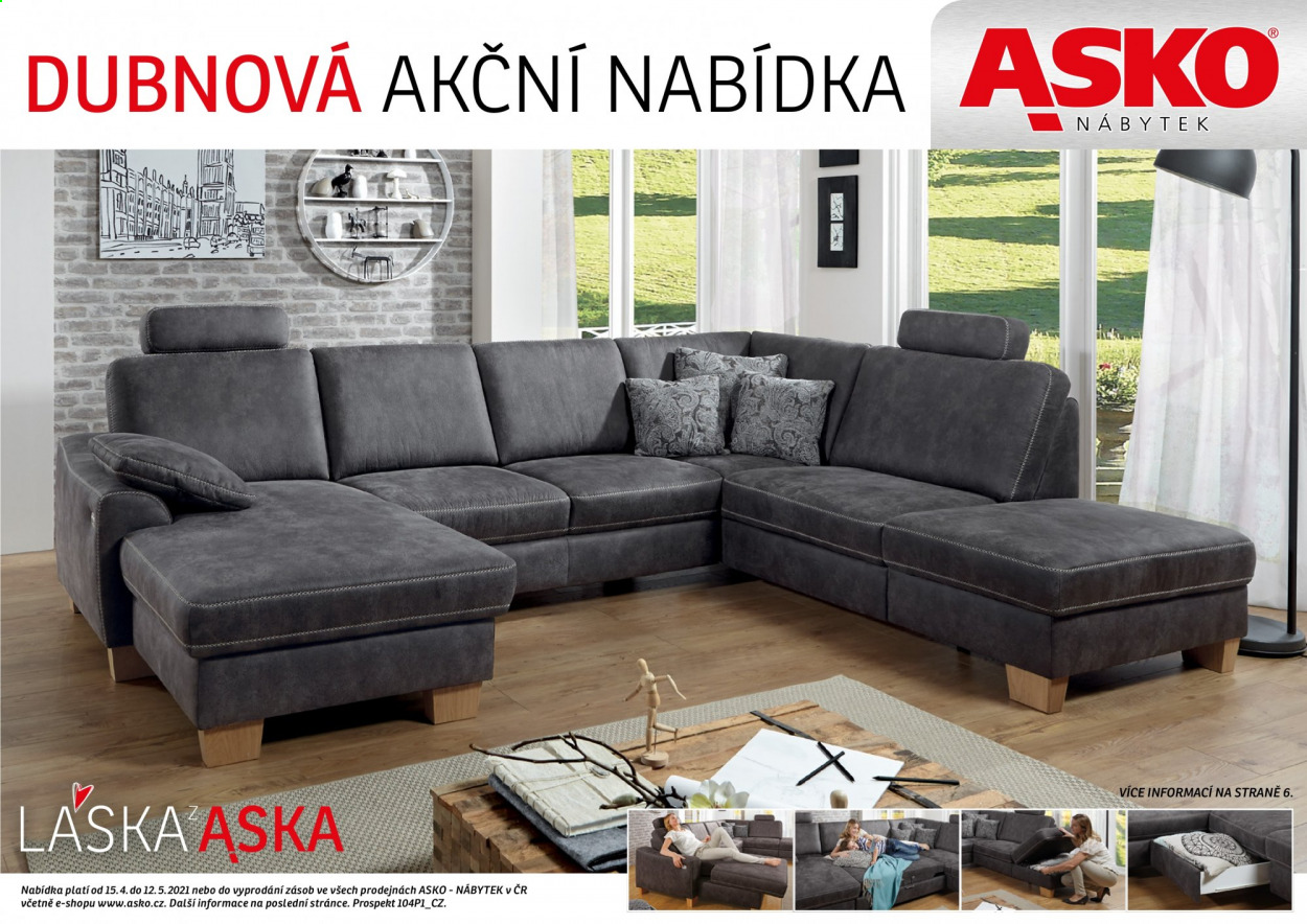 Leták ASKO - 15.4.2021 - 12.5.2021. Strana 1