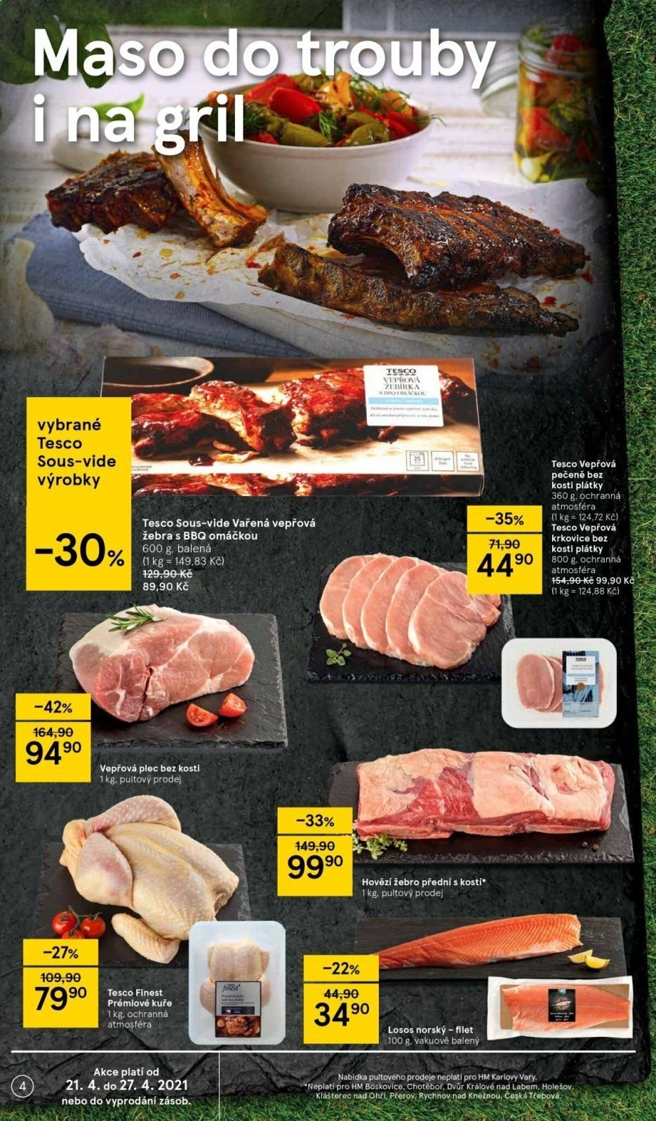Leták TESCO - 21.4.2021 - 27.4.2021. Strana 4