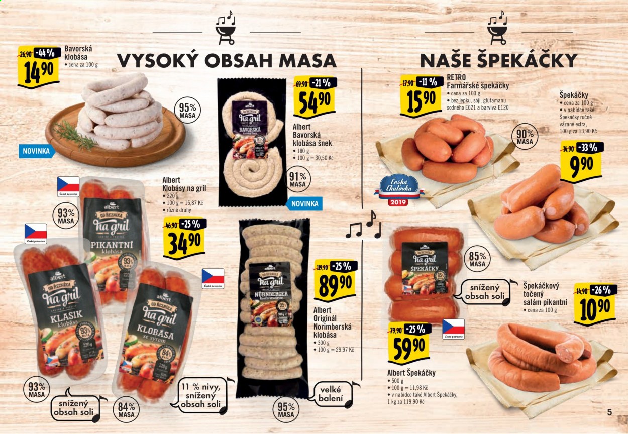 Leták Albert Hypermarket - 21.4.2021 - 11.5.2021. Strana 5