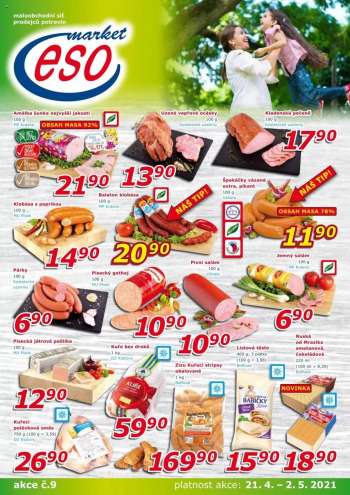 Leták ESO MARKET - 21.4.2021 - 2.5.2021.