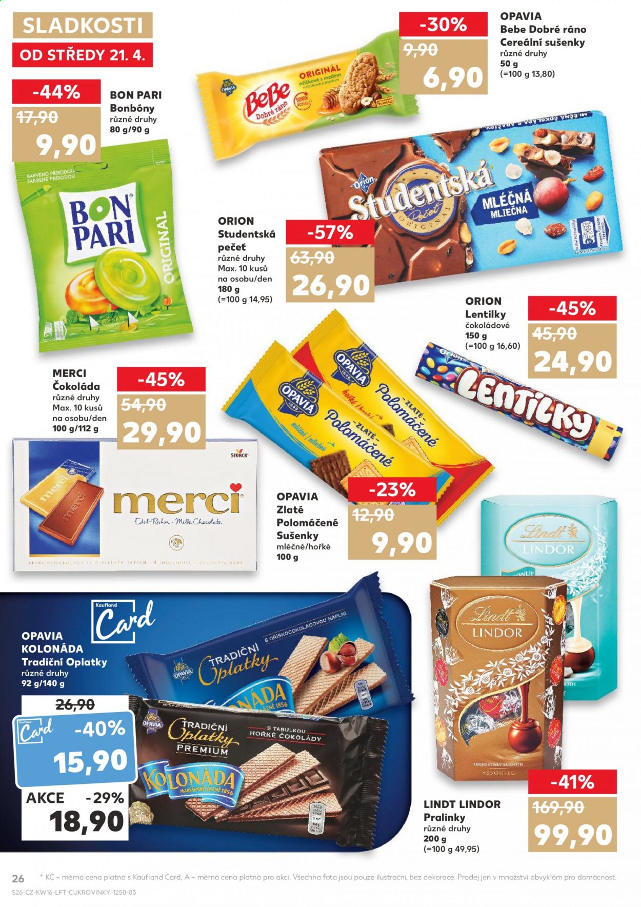 Leták Kaufland - 21.4.2021 - 27.4.2021. Strana 26