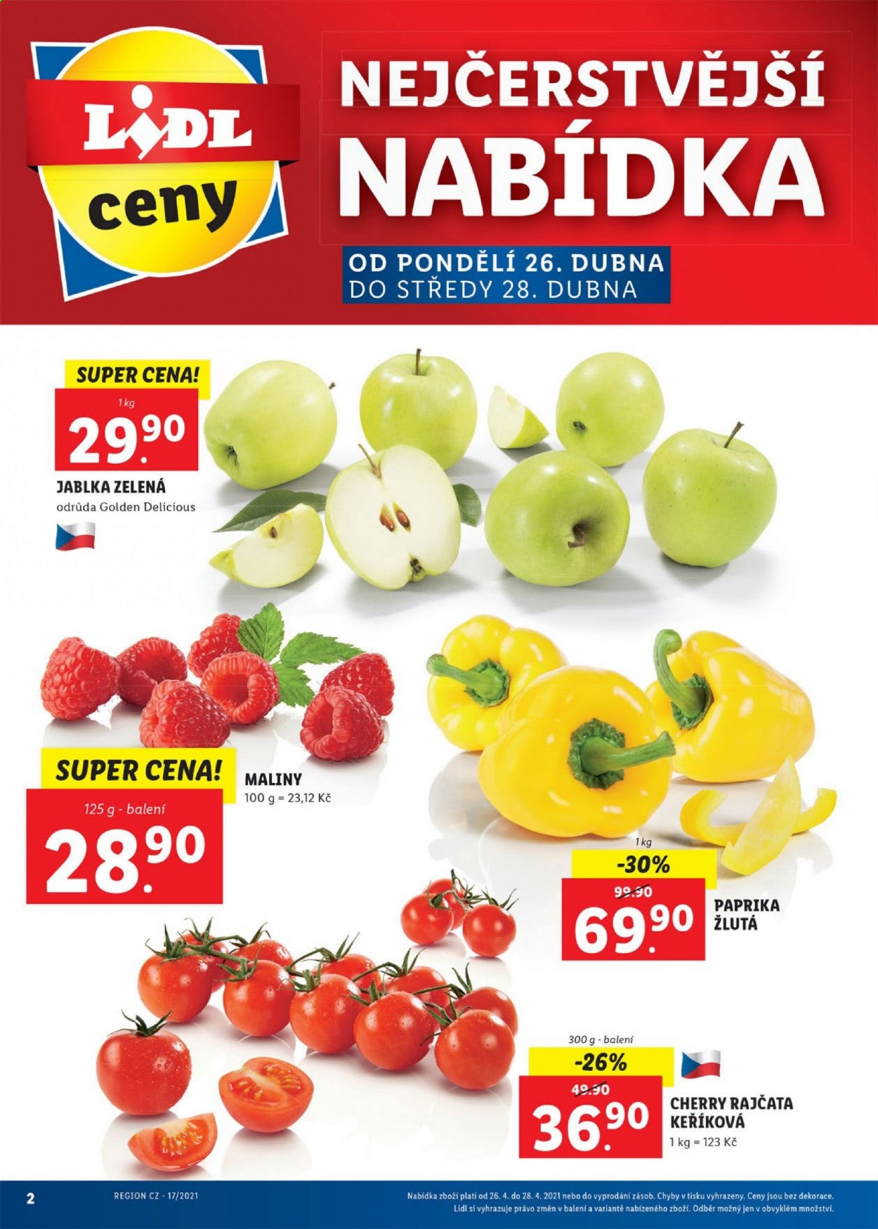 Leták Lidl - 26.4.2021 - 2.5.2021. Strana 2