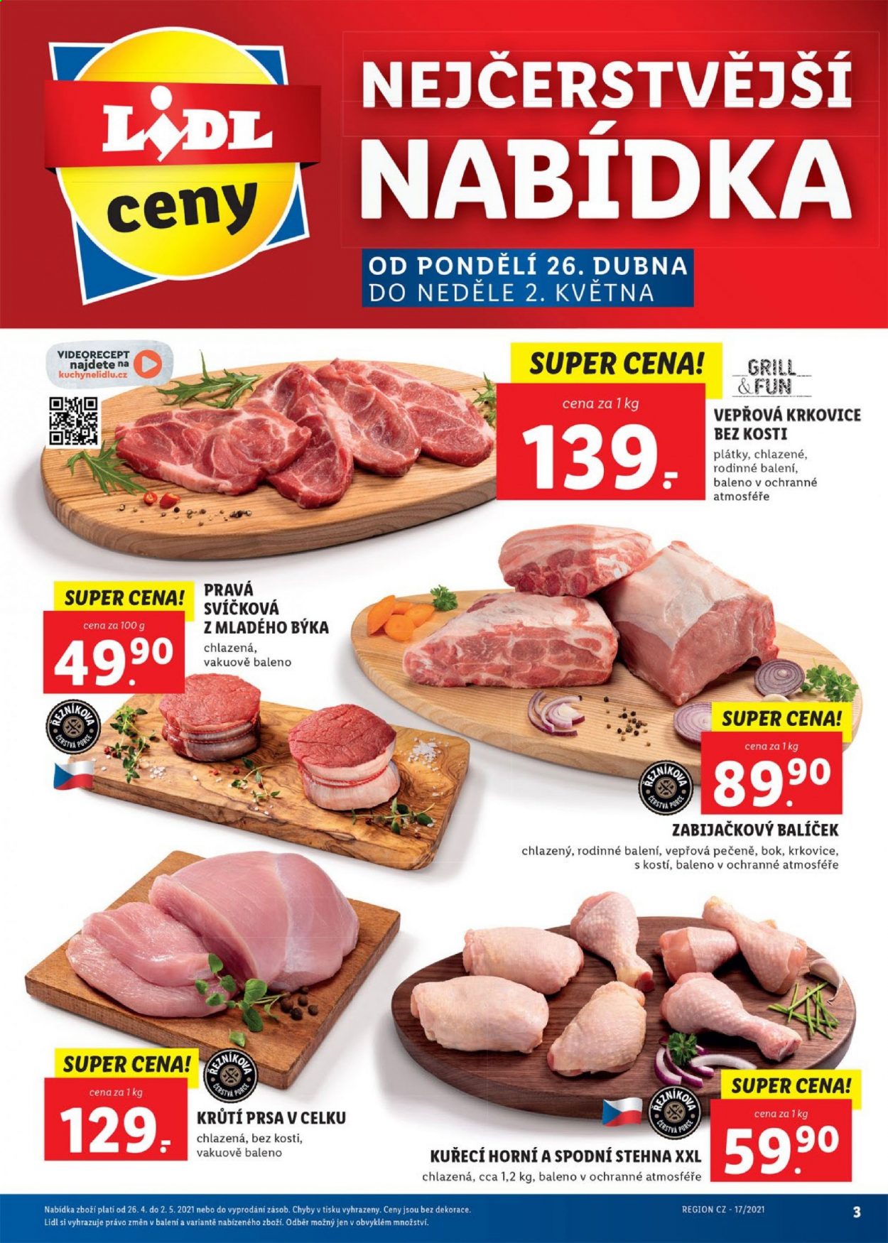 Leták Lidl - 26.4.2021 - 2.5.2021. Strana 3