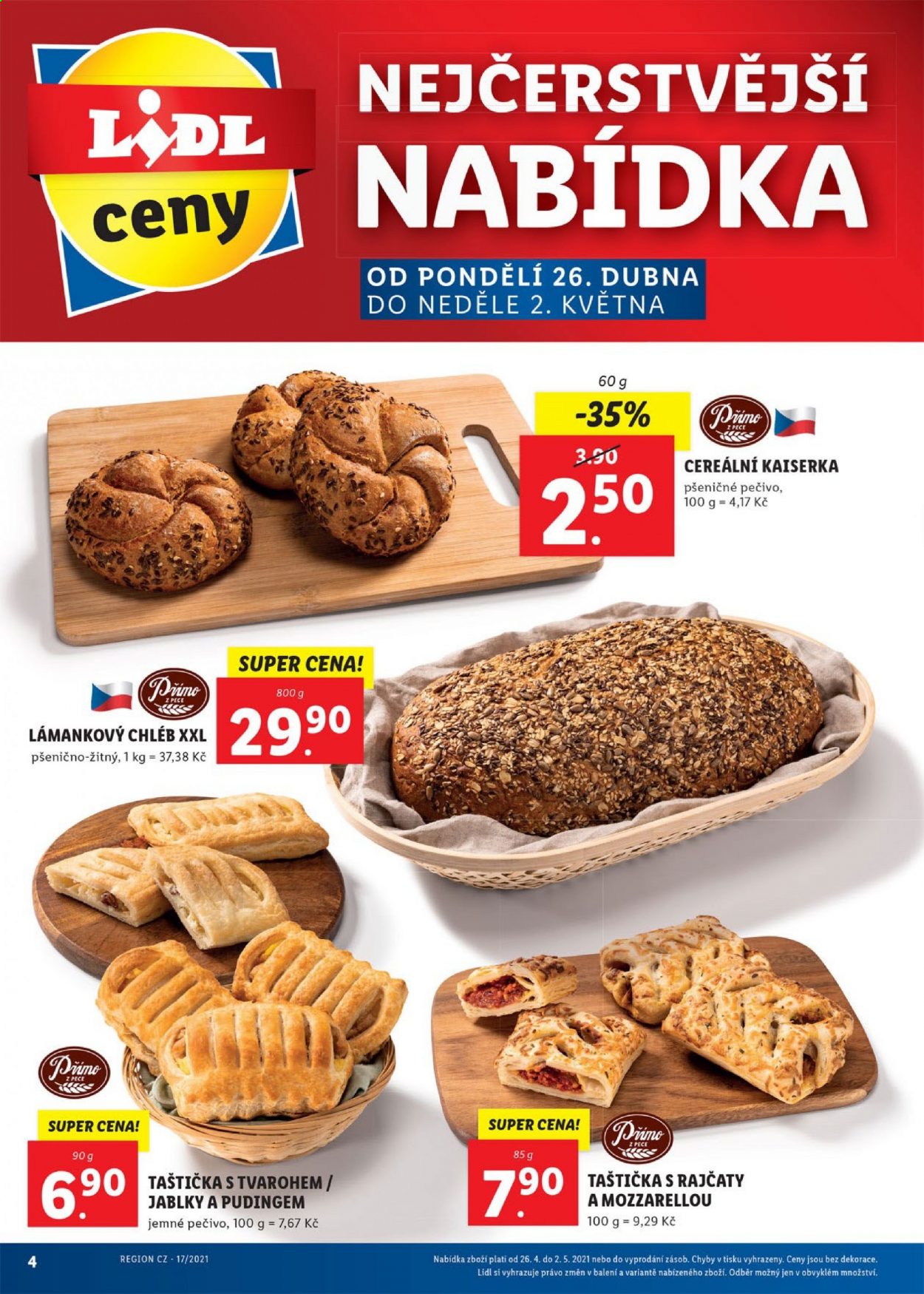 Leták Lidl - 26.4.2021 - 2.5.2021. Strana 4