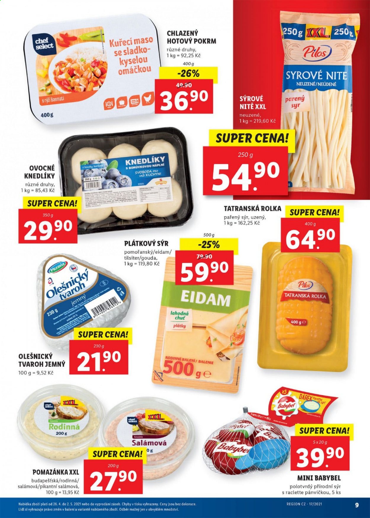 Leták Lidl - 26.4.2021 - 2.5.2021. Strana 9