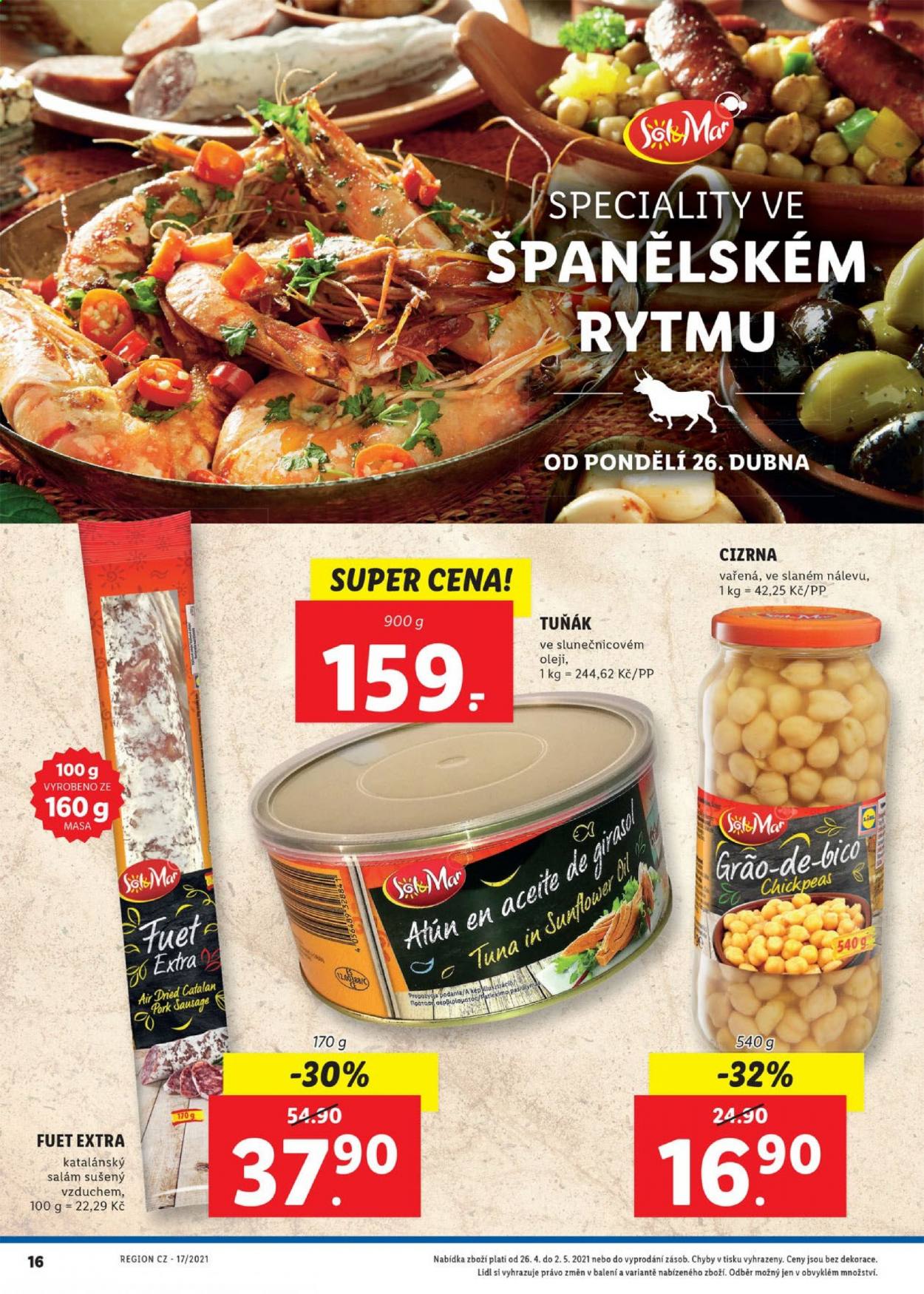 Leták Lidl - 26.4.2021 - 2.5.2021. Strana 16