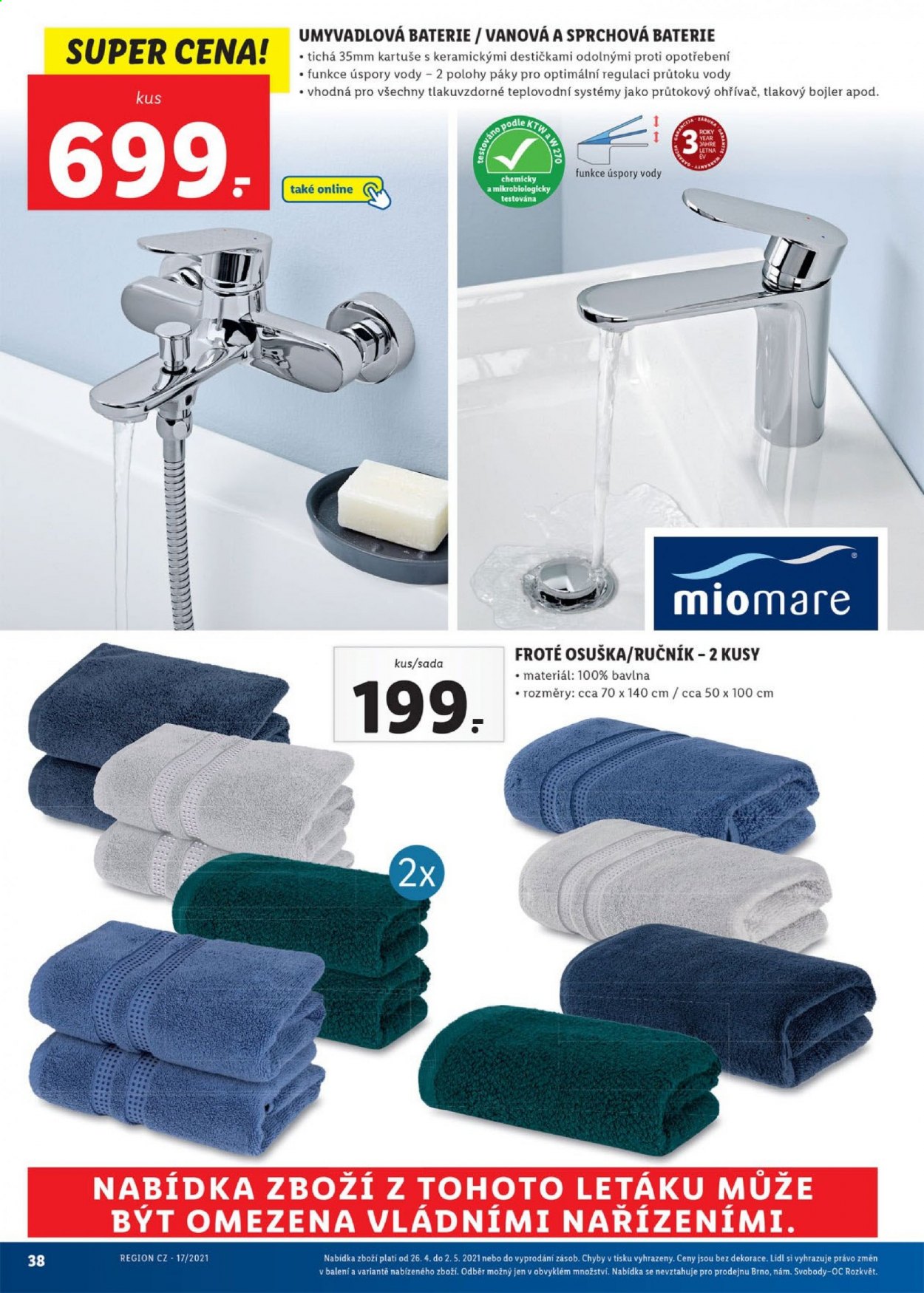 Leták Lidl - 26.4.2021 - 2.5.2021. Strana 38