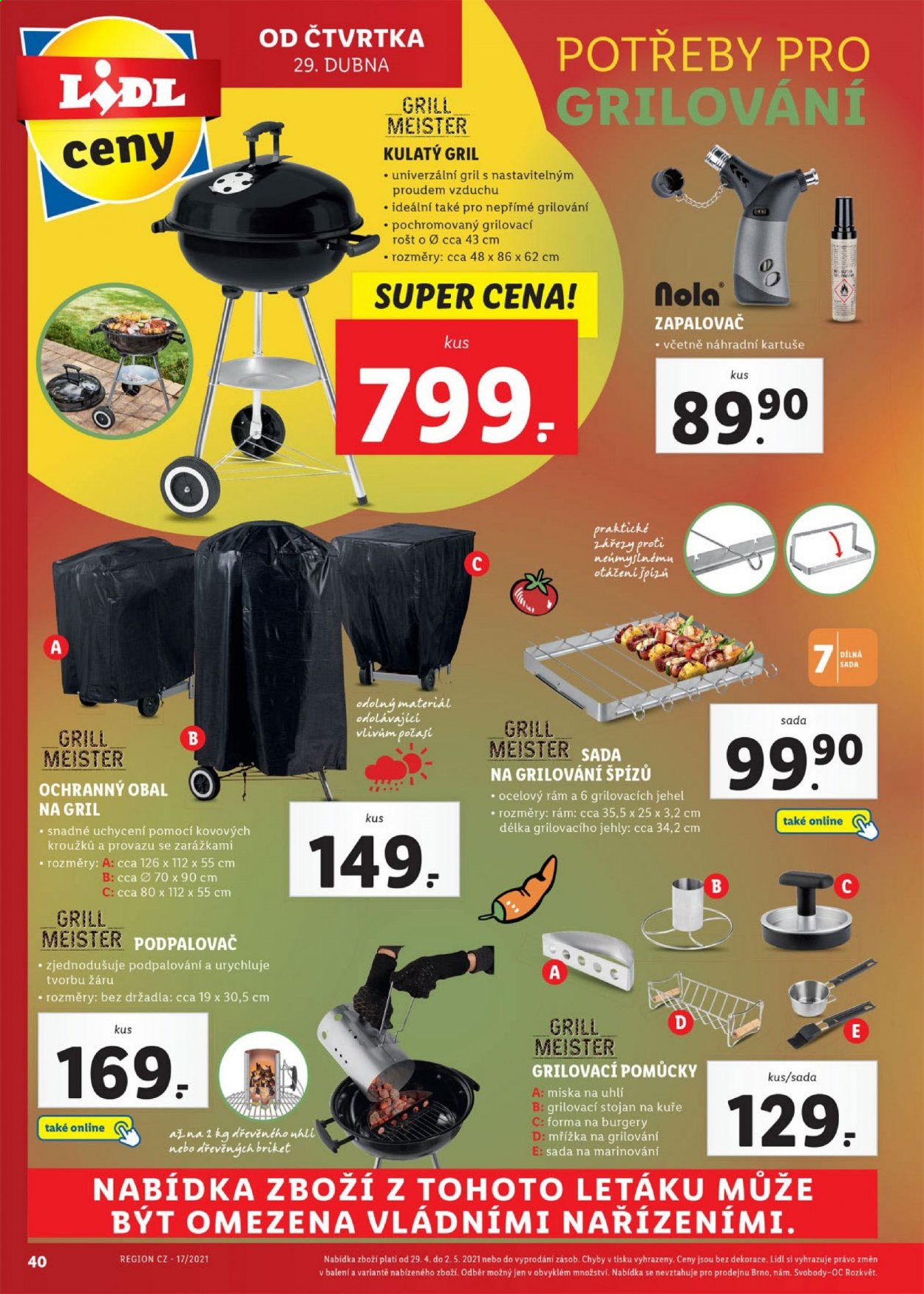 Leták Lidl - 26.4.2021 - 2.5.2021. Strana 40
