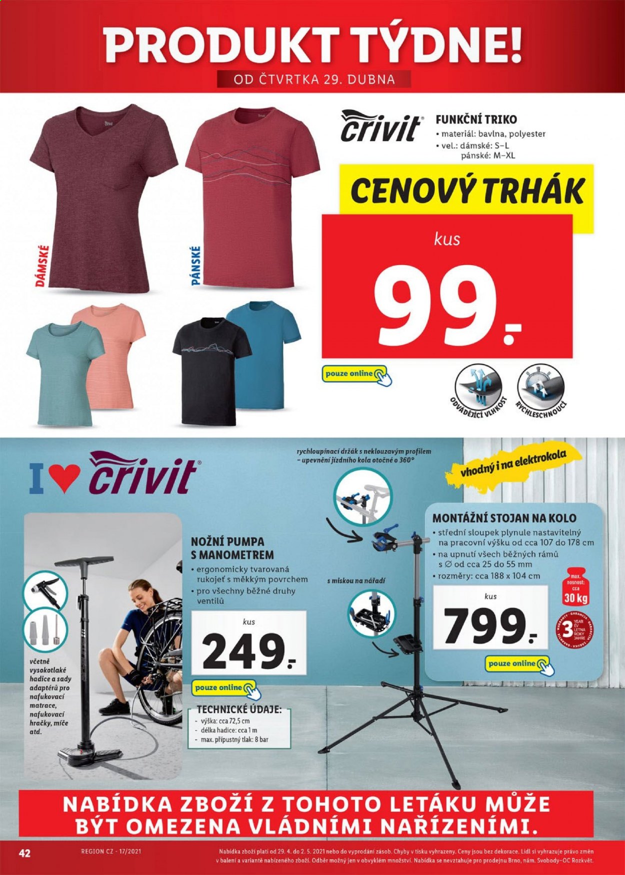 Leták Lidl - 26.4.2021 - 2.5.2021. Strana 42