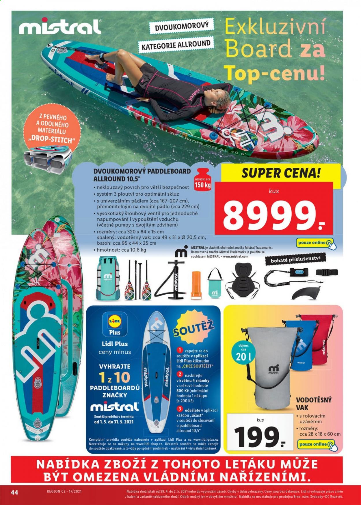 Leták Lidl - 26.4.2021 - 2.5.2021. Strana 44