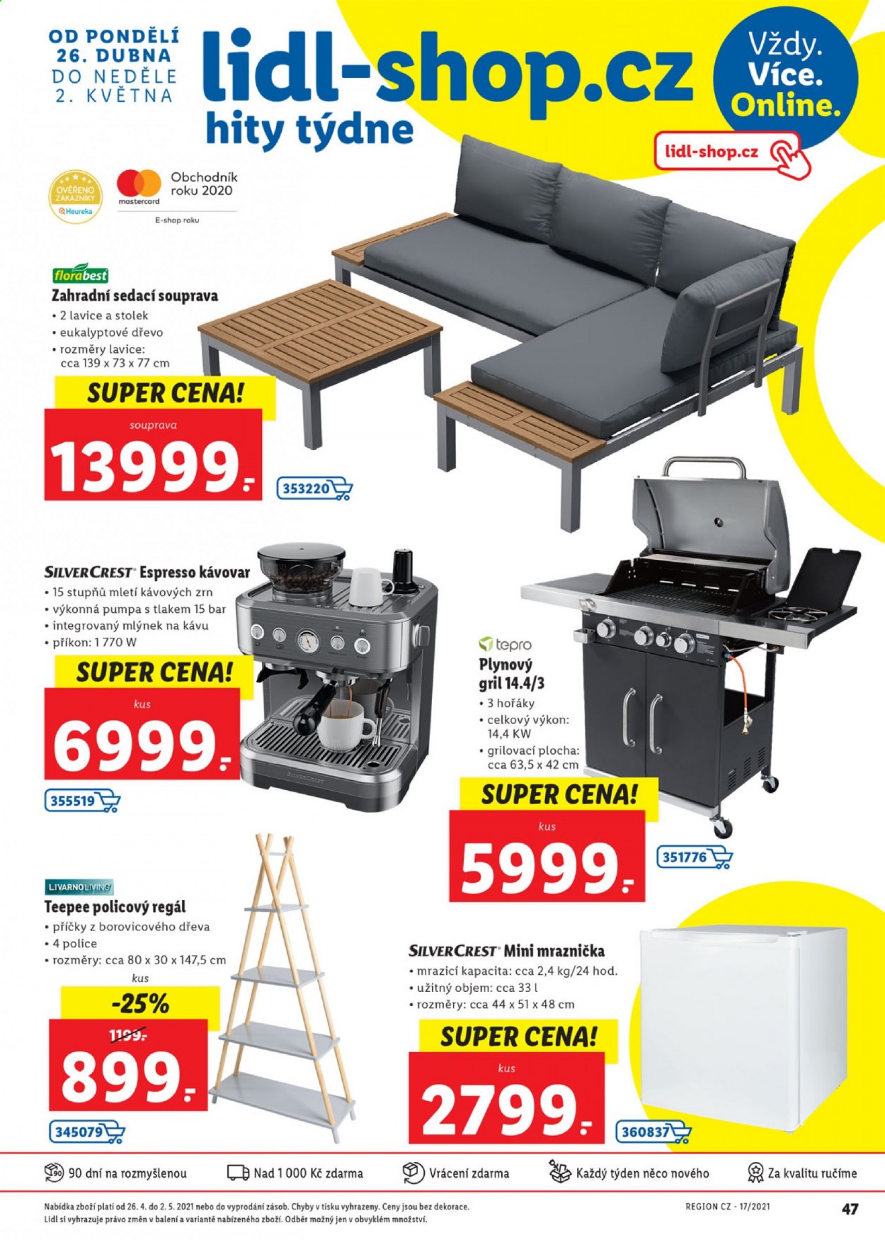 Leták Lidl - 26.4.2021 - 2.5.2021. Strana 47