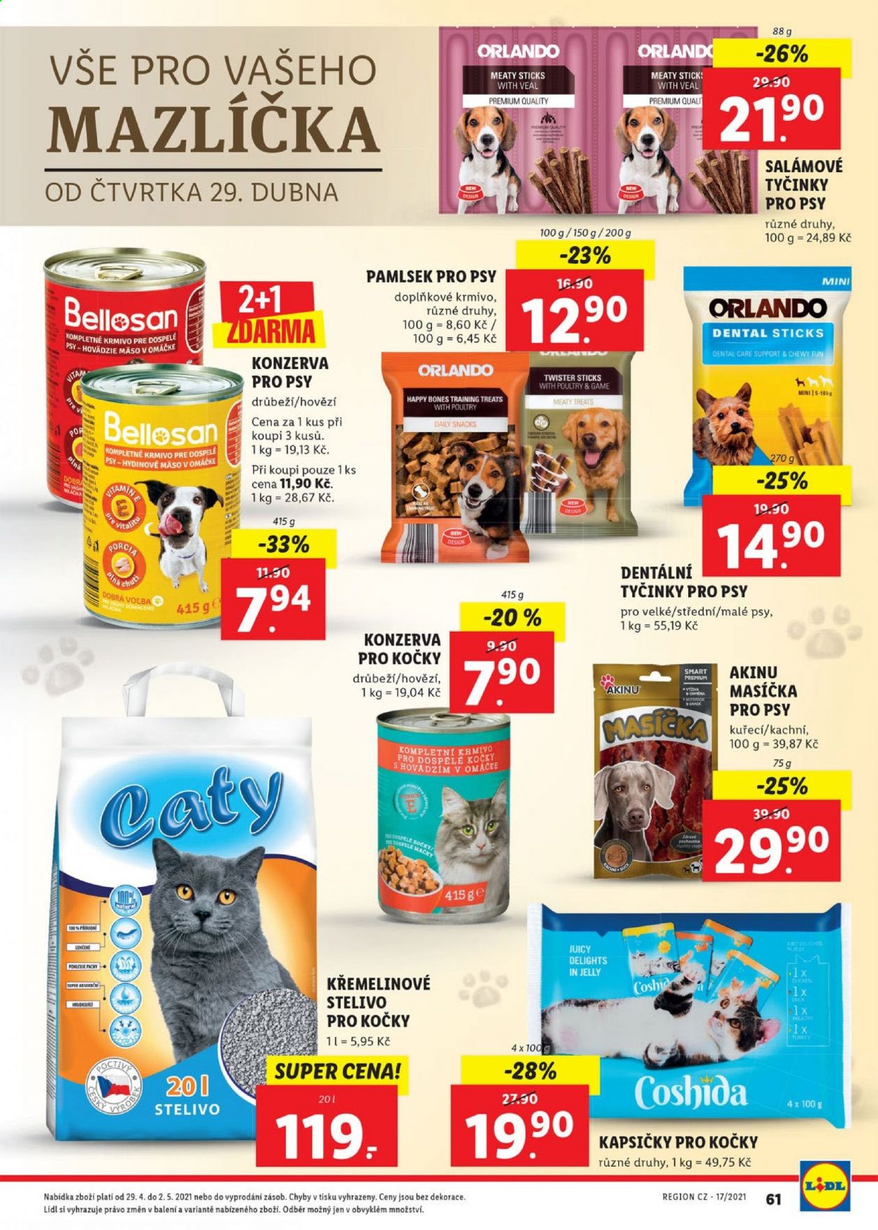 Leták Lidl - 26.4.2021 - 2.5.2021. Strana 61