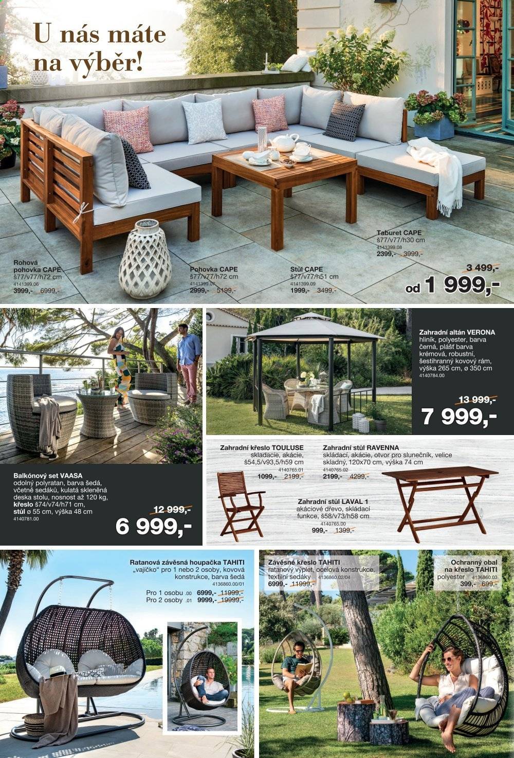 Leták SCONTO NÁBYTEK - 23.4.2021 - 13.5.2021. Strana 24