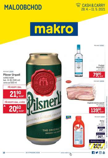 Leták MAKRO - 28.4.2021 - 11.5.2021.
