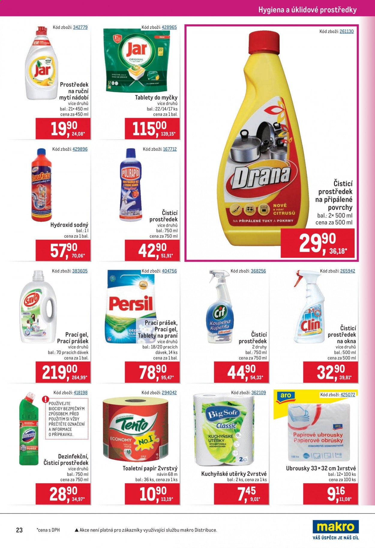 Leták MAKRO - 28.4.2021 - 11.5.2021. Strana 23