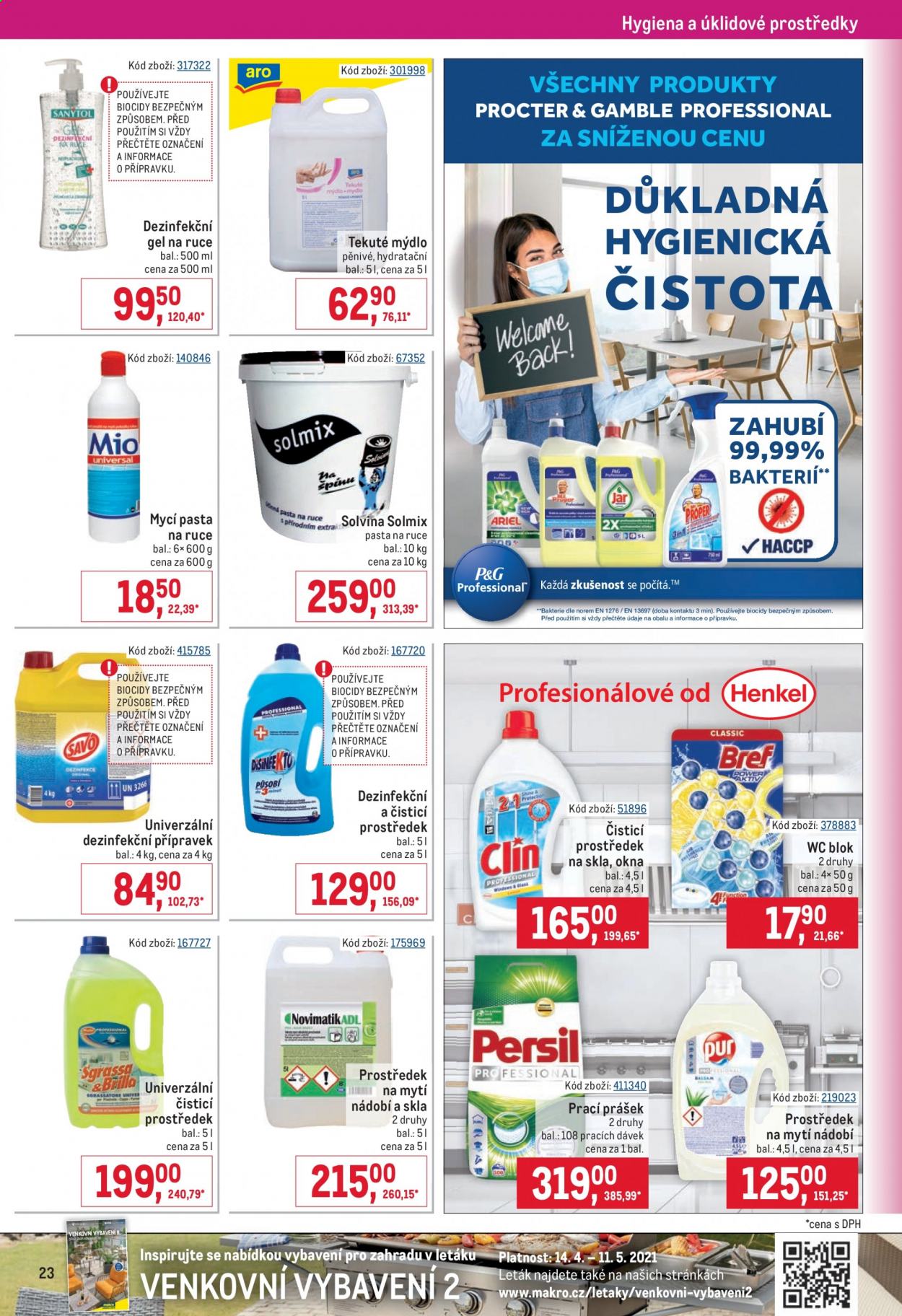 Leták MAKRO - 28.4.2021 - 11.5.2021. Strana 23