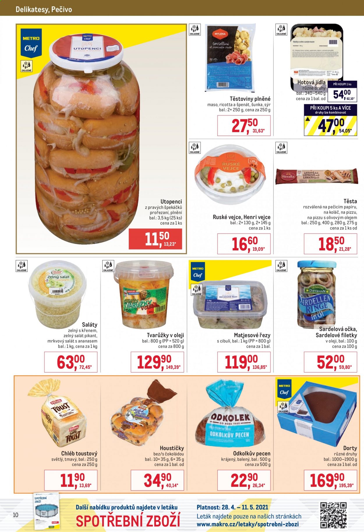 Leták MAKRO - 28.4.2021 - 11.5.2021. Strana 10