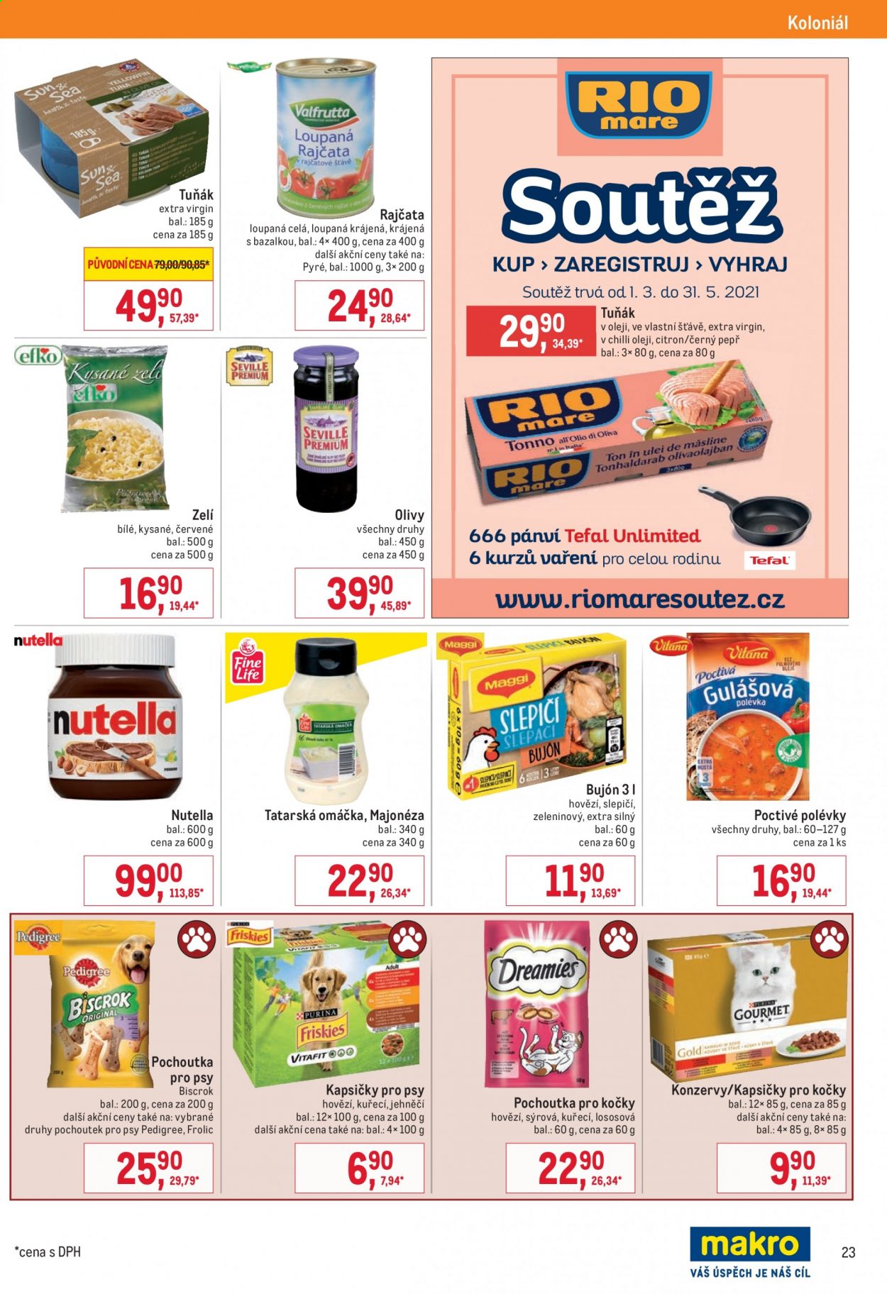Leták MAKRO - 28.4.2021 - 11.5.2021. Strana 23