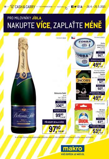 Leták MAKRO - 28.4.2021 - 25.5.2021.