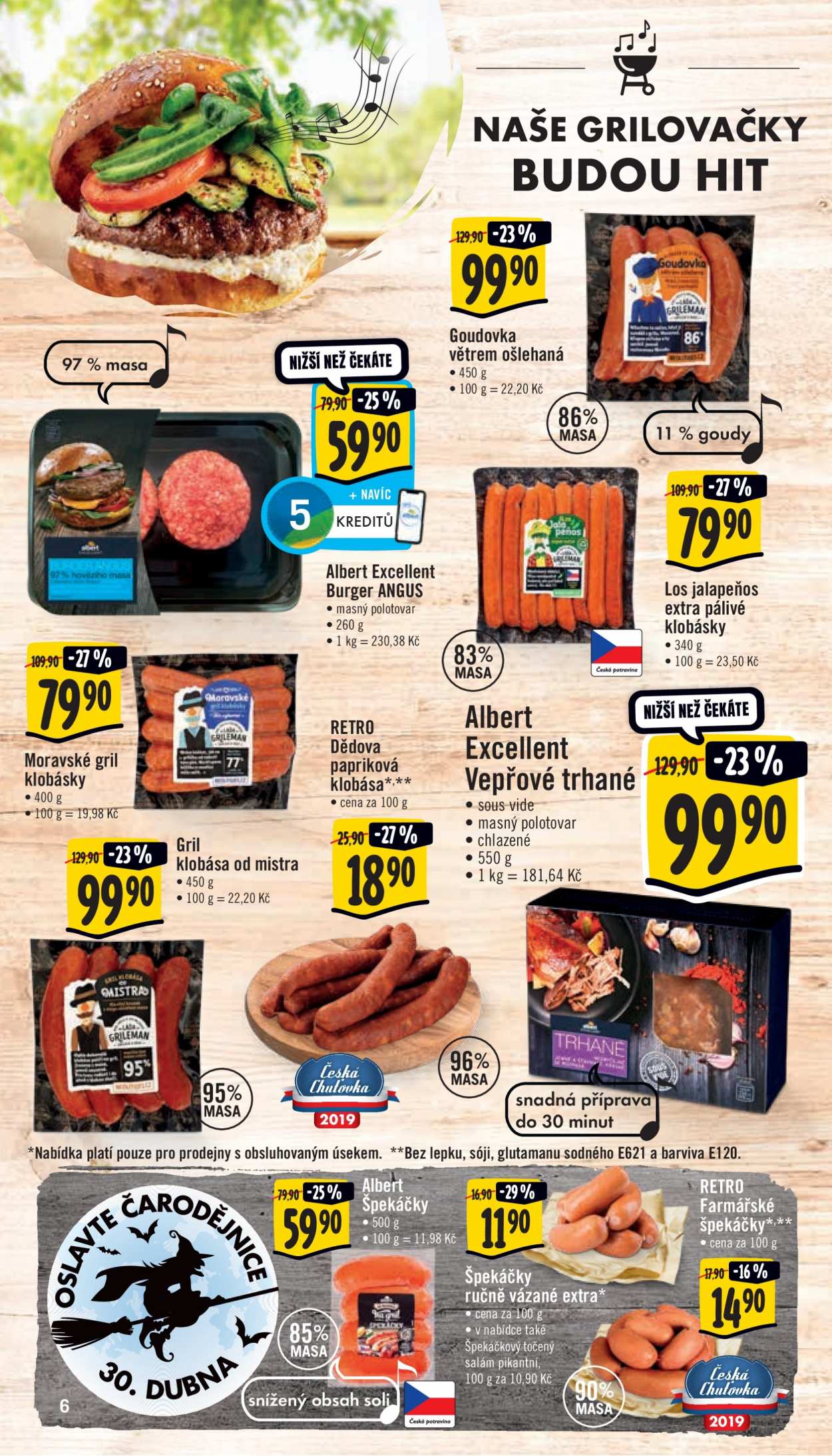Leták Albert Supermarket - 28.4.2021 - 4.5.2021. Strana 6