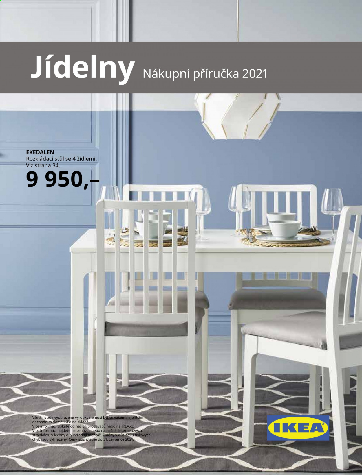 thumbnail - Leták IKEA - 27.4.2021 - 31.7.2021 - Produkty v akci - stůl. Strana 1.