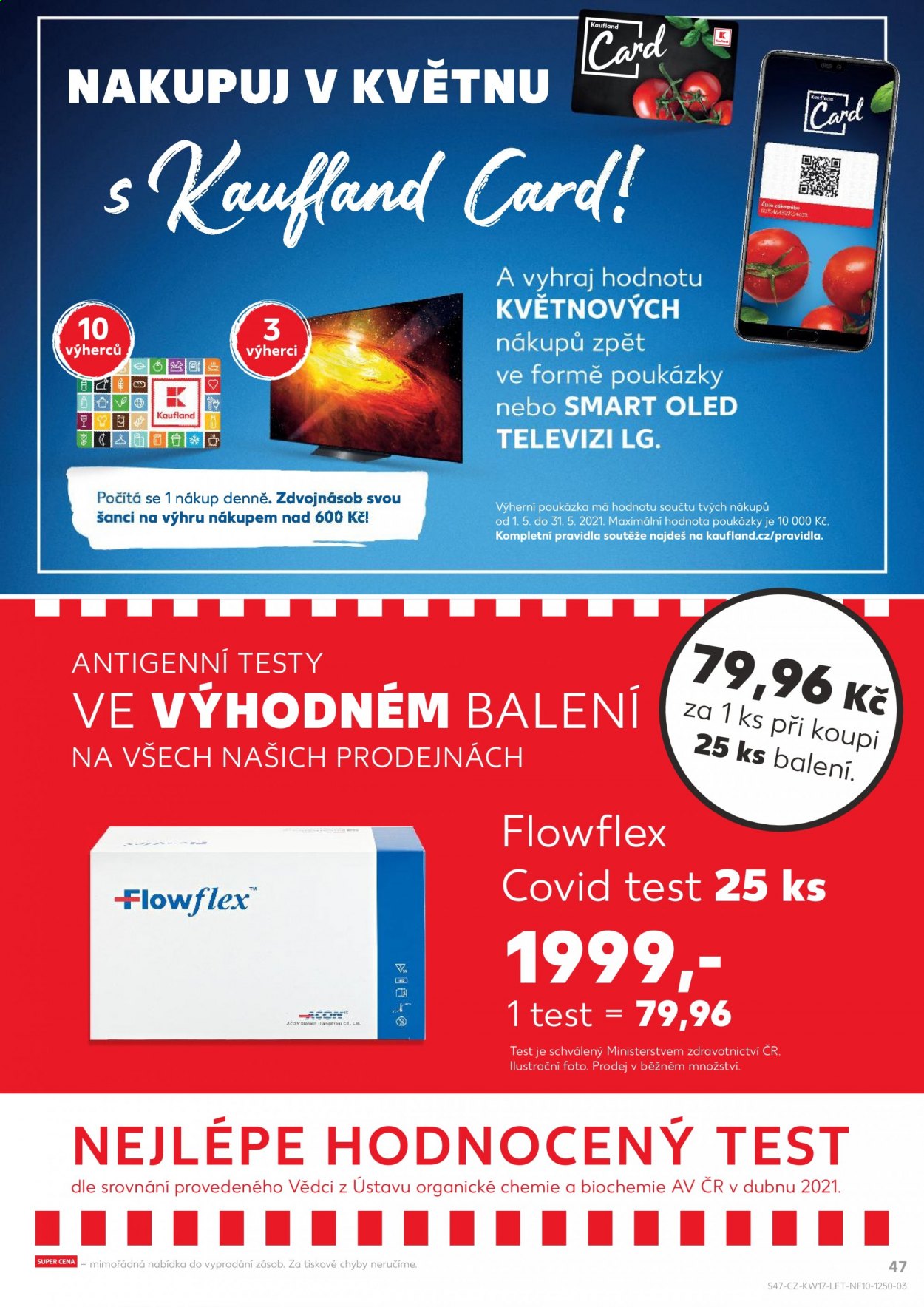 Leták Kaufland - 28.4.2021 - 4.5.2021. Strana 47