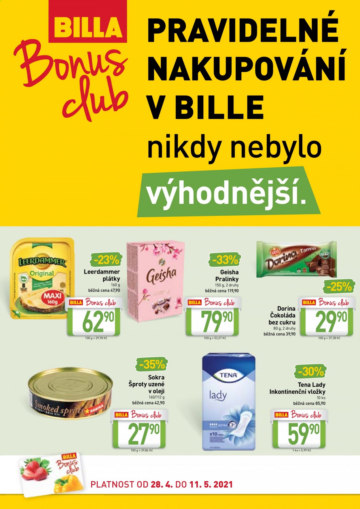 Leták BILLA - 28.4.2021 - 11.5.2021. Strana 2