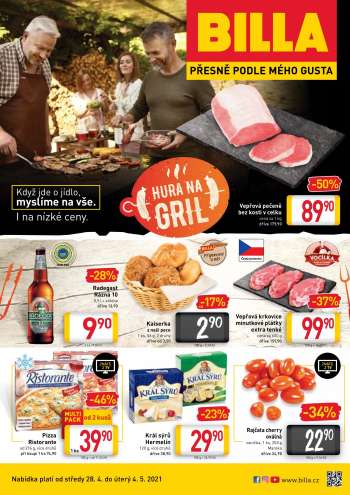 Leták BILLA - 28.4.2021 - 4.5.2021.