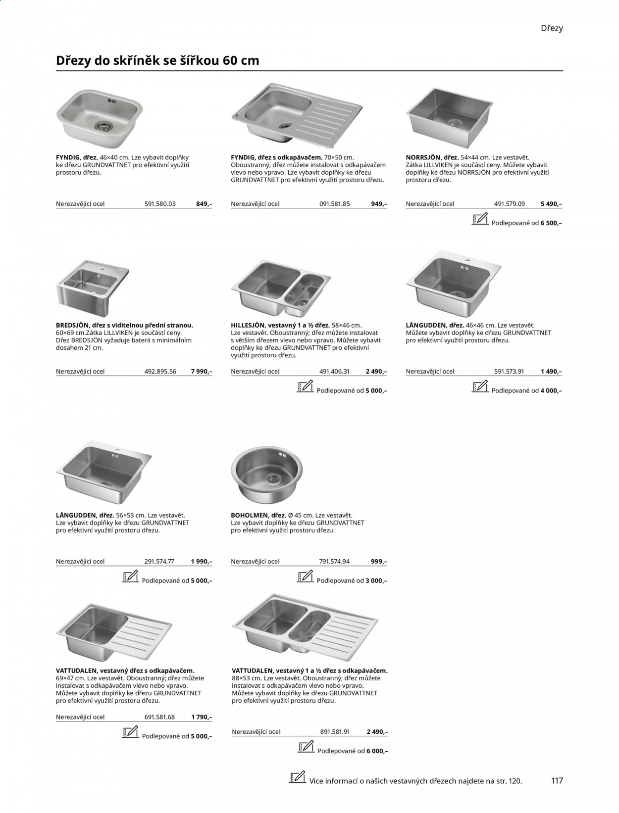 Leták IKEA. Strana 117