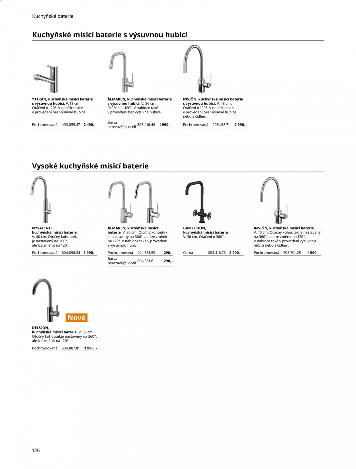 Leták IKEA. Strana 126