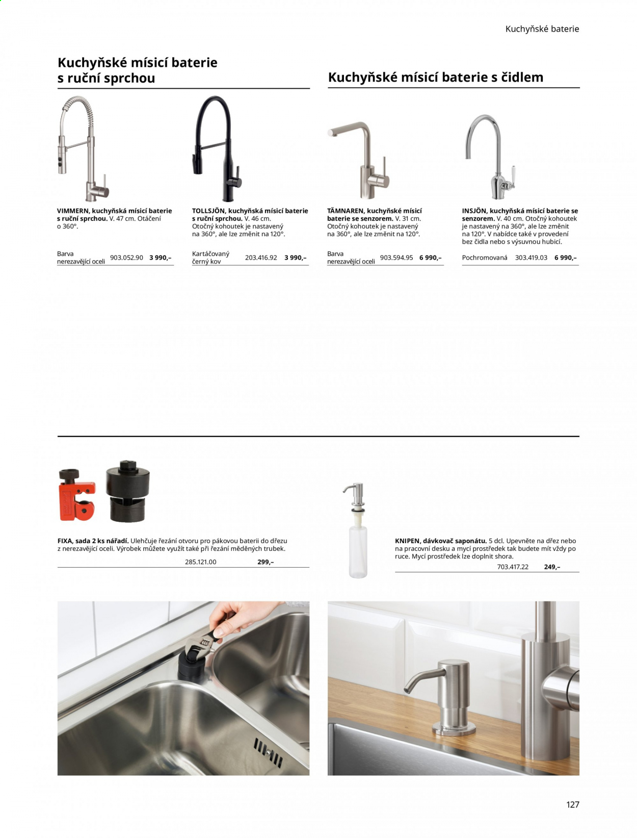 Leták IKEA. Strana 127