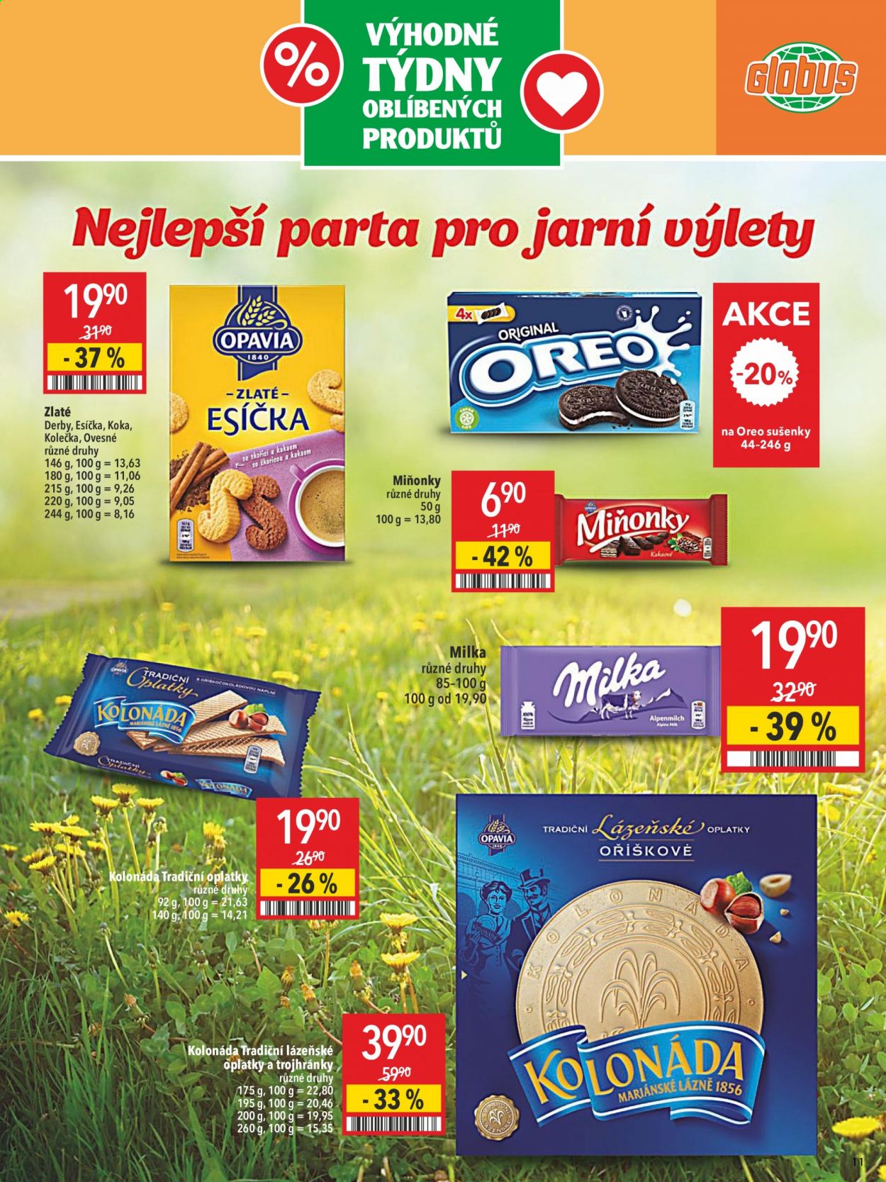 Leták Globus - 29.4.2021 - 25.5.2021. Strana 11
