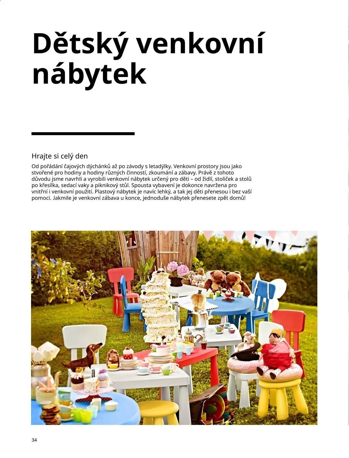 Leták IKEA. Strana 34