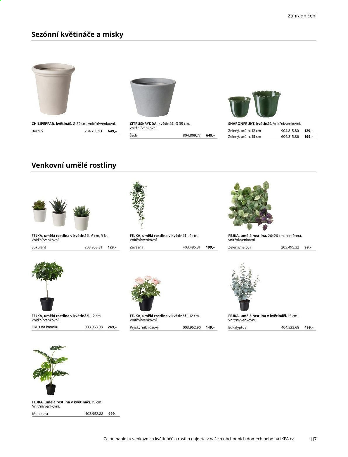 Leták IKEA. Strana 117