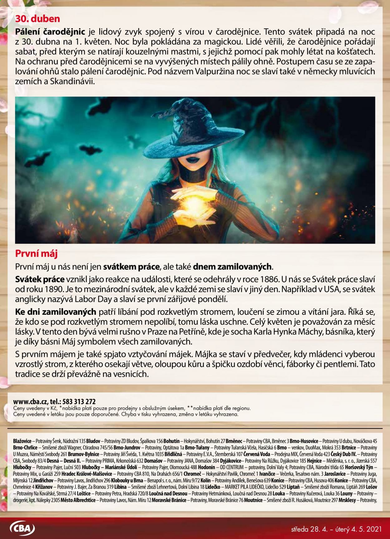 Leták CBA Premium - 28.4.2021 - 4.5.2021. Strana 6