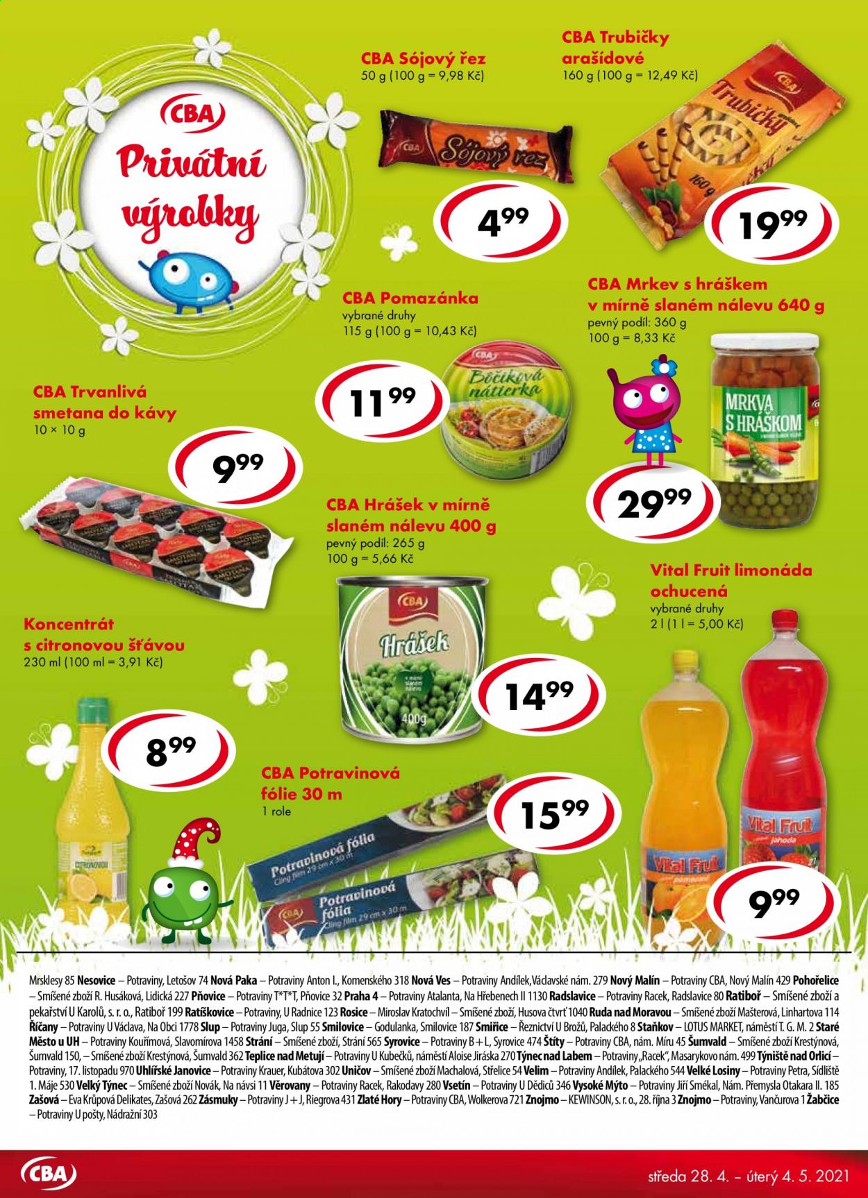 Leták CBA Premium - 28.4.2021 - 4.5.2021. Strana 7