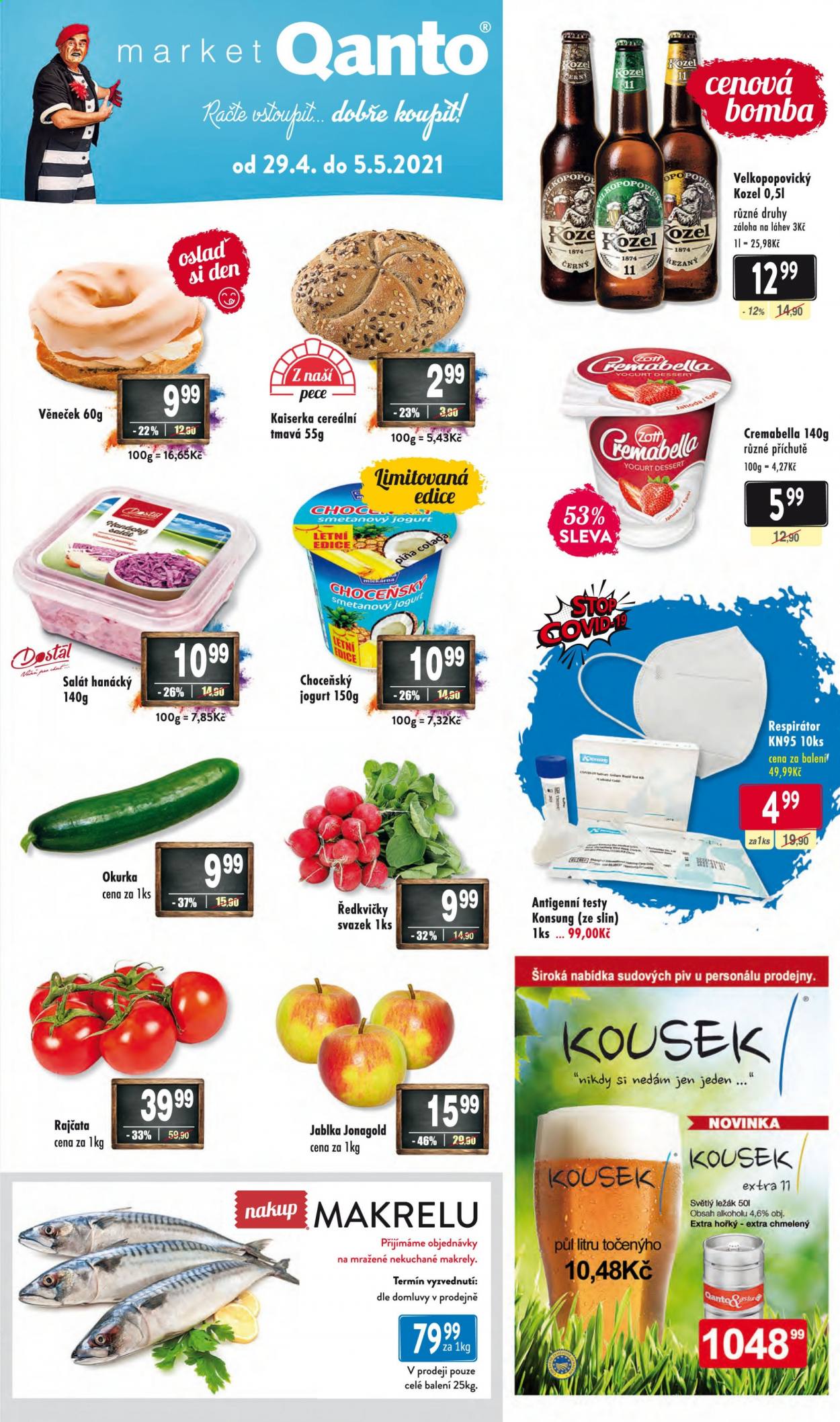 Leták Qanto market - 29.4.2021 - 5.5.2021. Strana 1