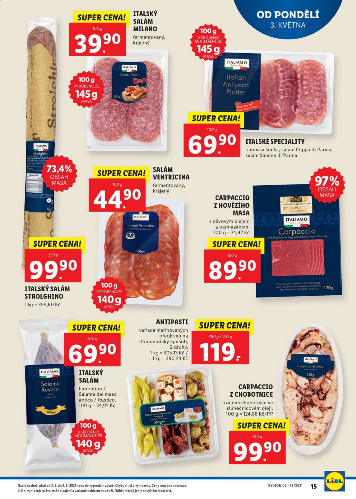 Leták Lidl - 3.5.2021 - 9.5.2021. Strana 15