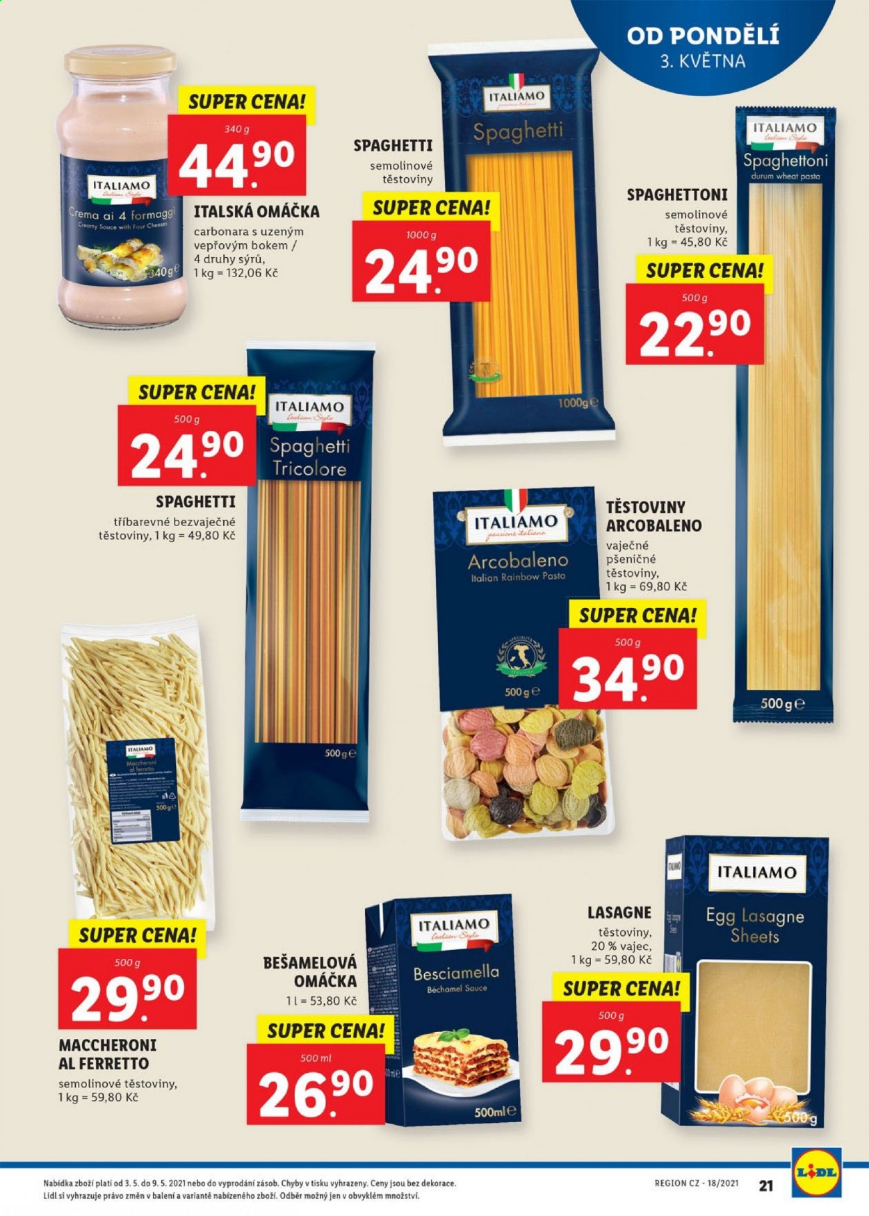 Leták Lidl - 3.5.2021 - 9.5.2021. Strana 21