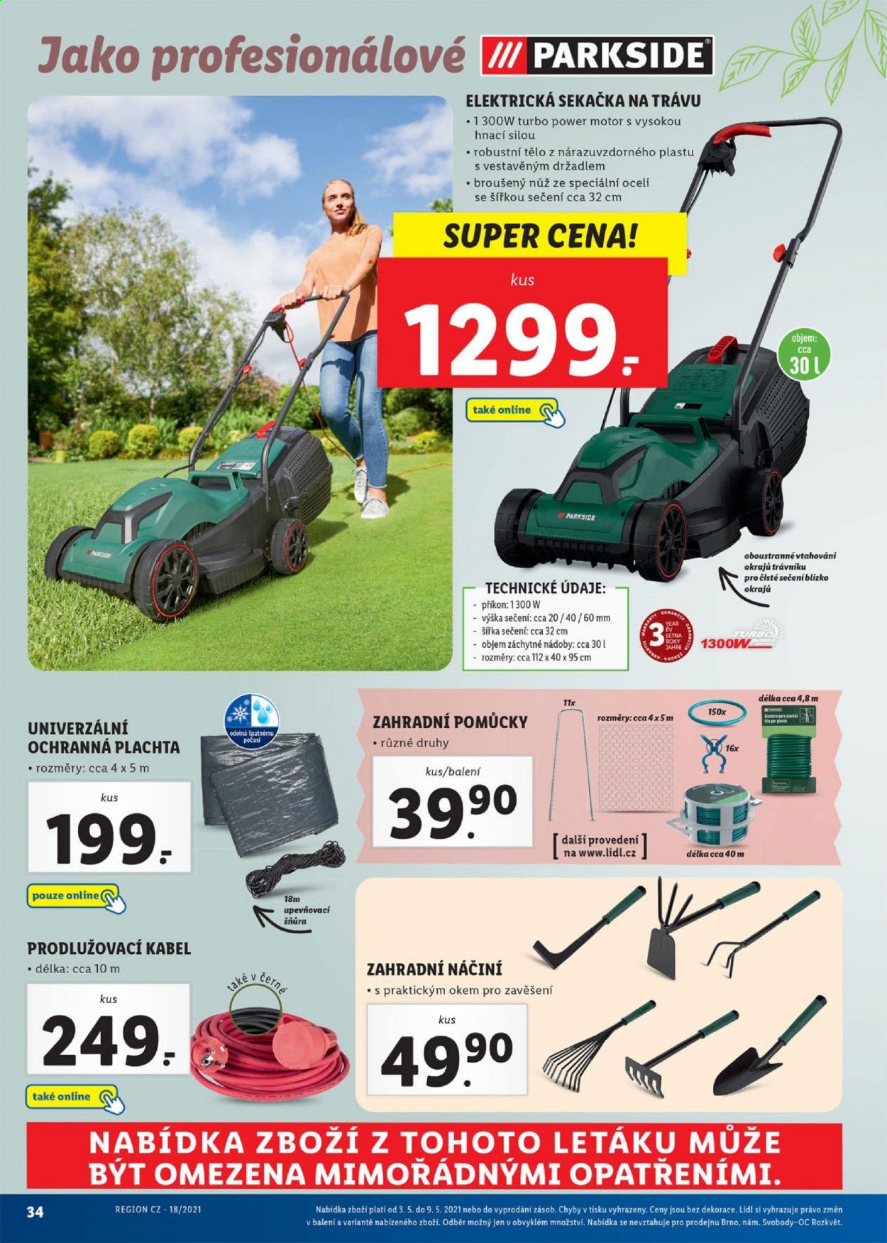 Leták Lidl - 3.5.2021 - 9.5.2021. Strana 34