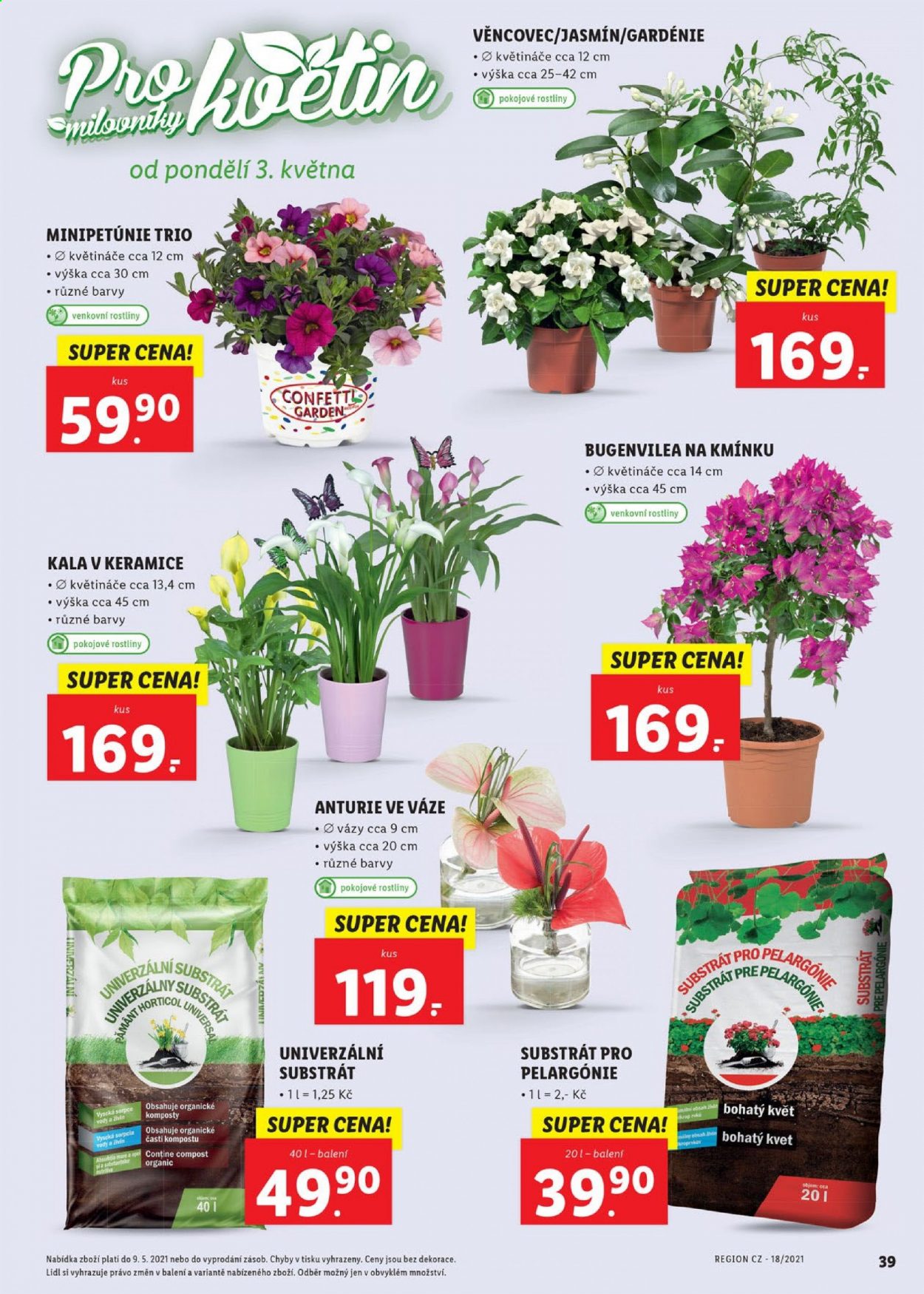 Leták Lidl - 3.5.2021 - 9.5.2021. Strana 39