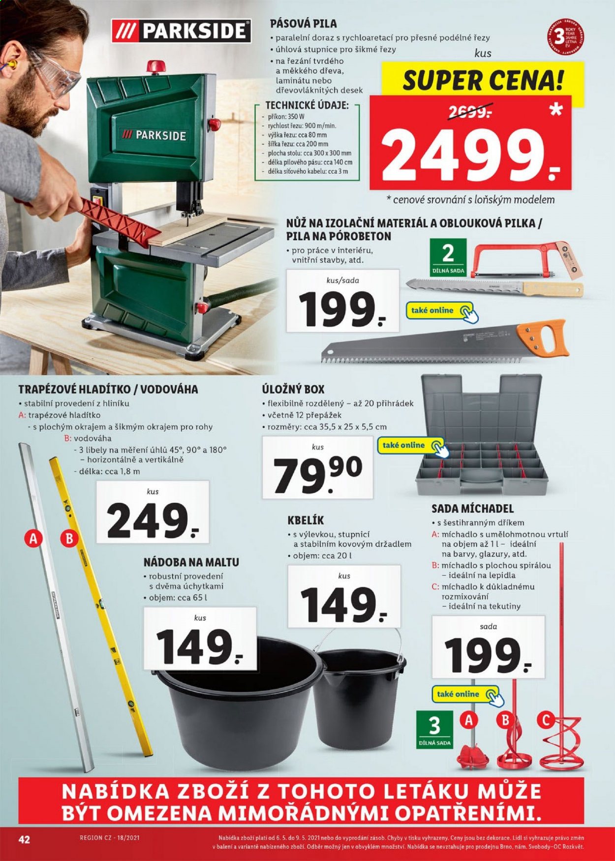 Leták Lidl - 3.5.2021 - 9.5.2021. Strana 42