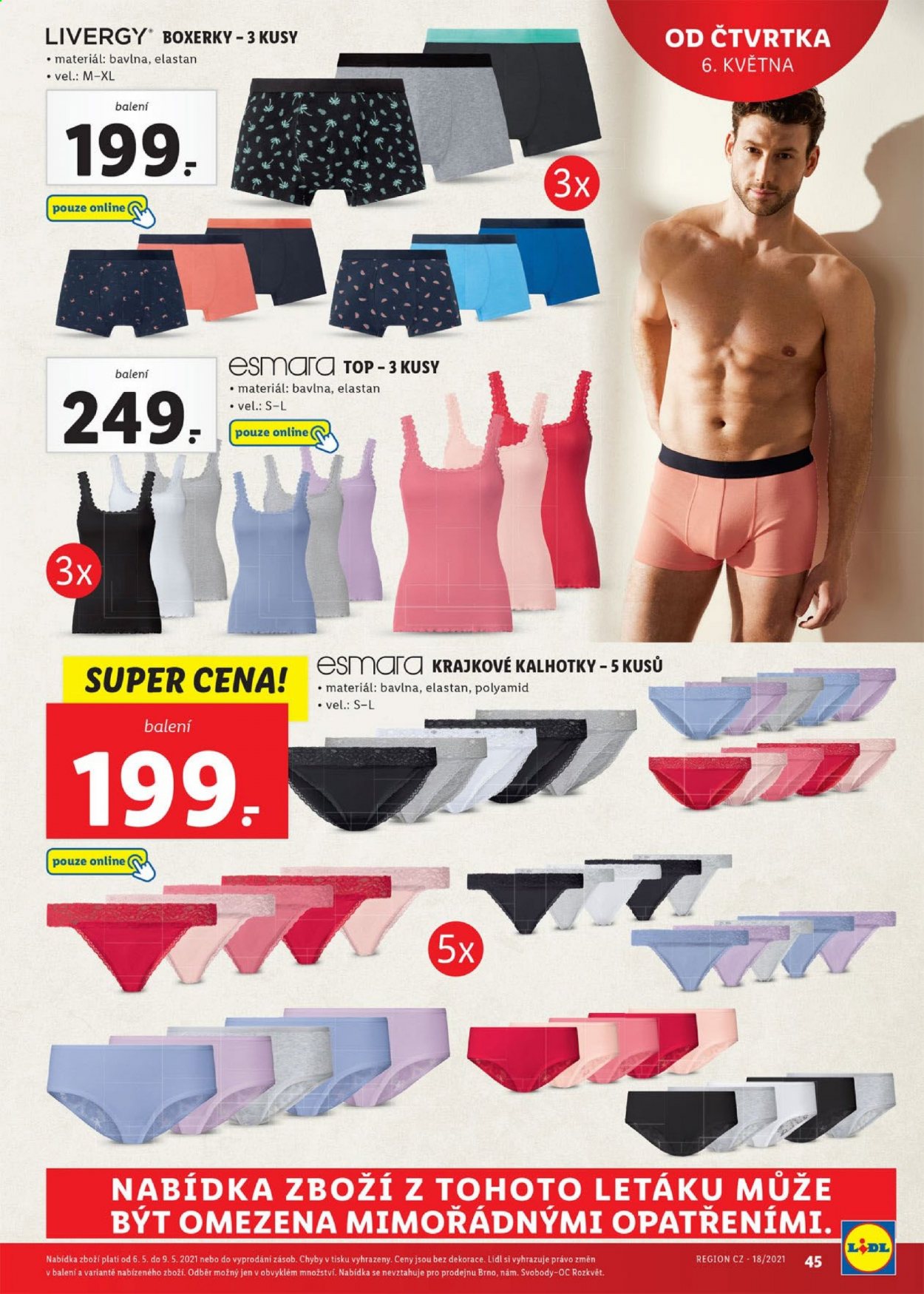 Leták Lidl - 3.5.2021 - 9.5.2021. Strana 45
