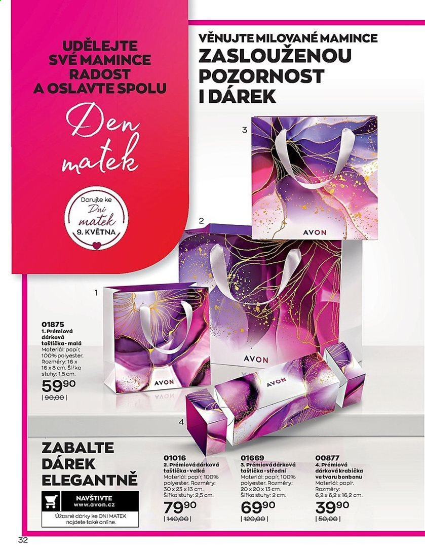 Leták AVON - 1.5.2021 - 31.5.2021. Strana 32