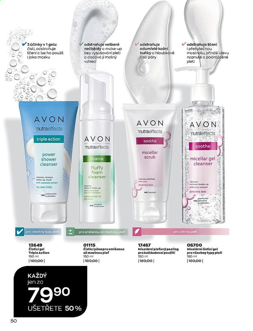 Leták AVON - 1.5.2021 - 31.5.2021. Strana 50