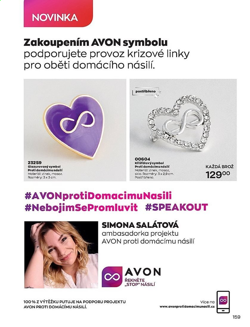 Leták AVON - 1.5.2021 - 31.5.2021. Strana 159