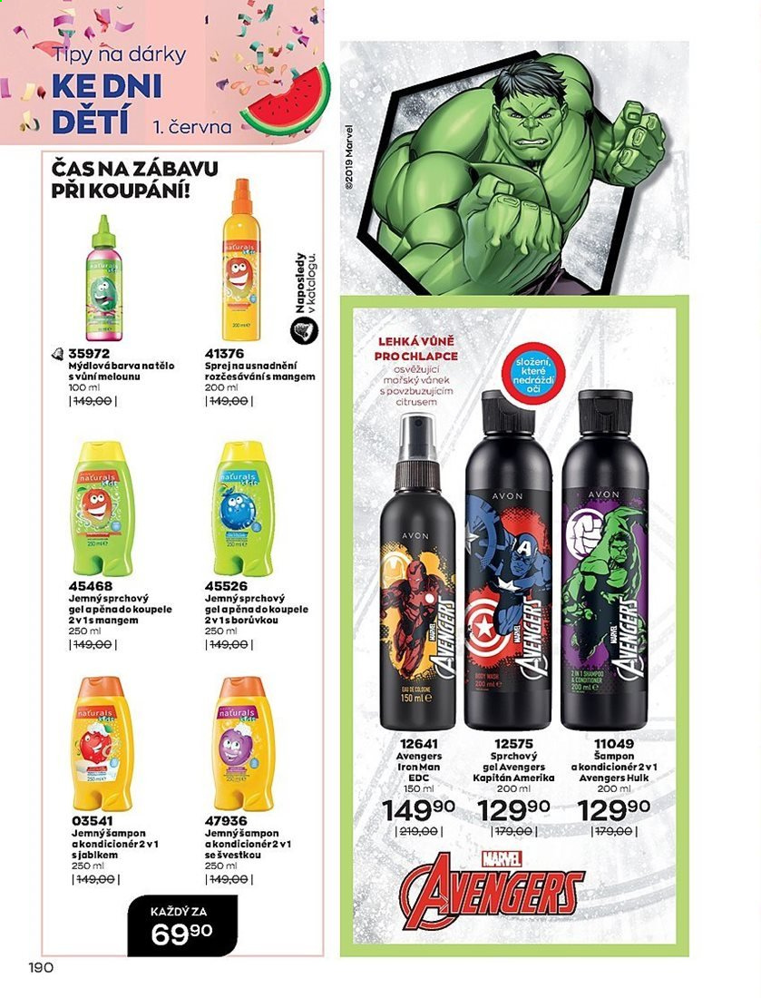 Leták AVON - 1.5.2021 - 31.5.2021. Strana 190