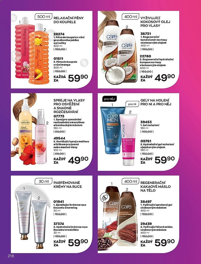 Leták AVON - 1.5.2021 - 31.5.2021. Strana 218